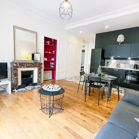 #h9 Le Spacieux De La Gare Large T4 Fully Equipped Gare De Apartamento
